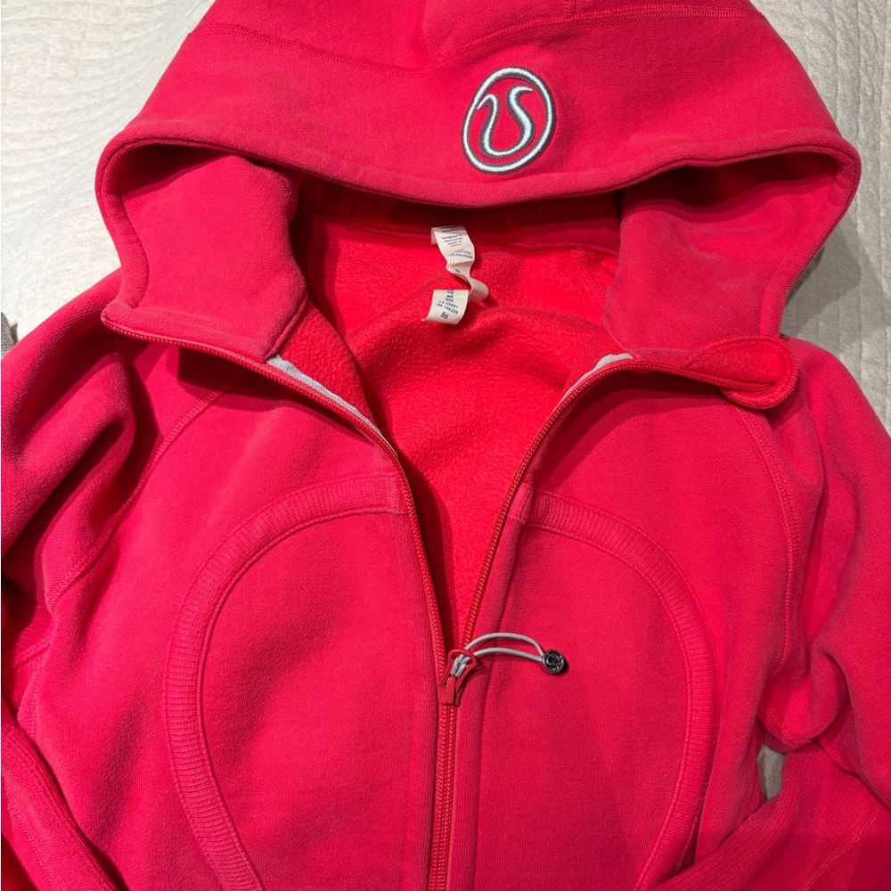 Lululemon Pink Scuba Hoodie